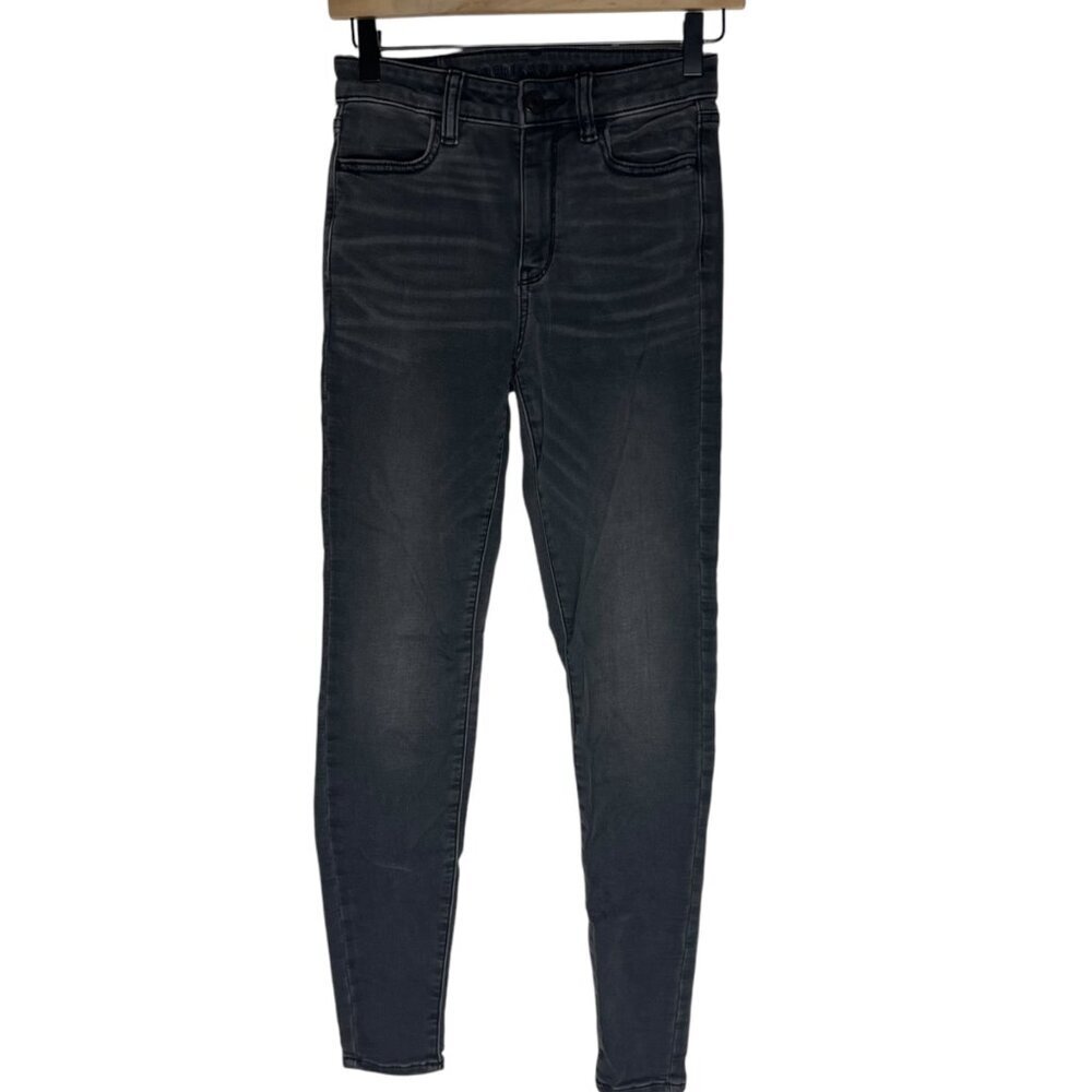 American Eagle Women's 0 Hi-Rise Jegging Skinny Jean Denim Next Level Stretch